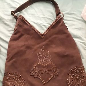 JLo faux leather bag